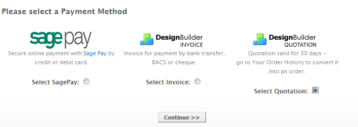 Select Payment Method